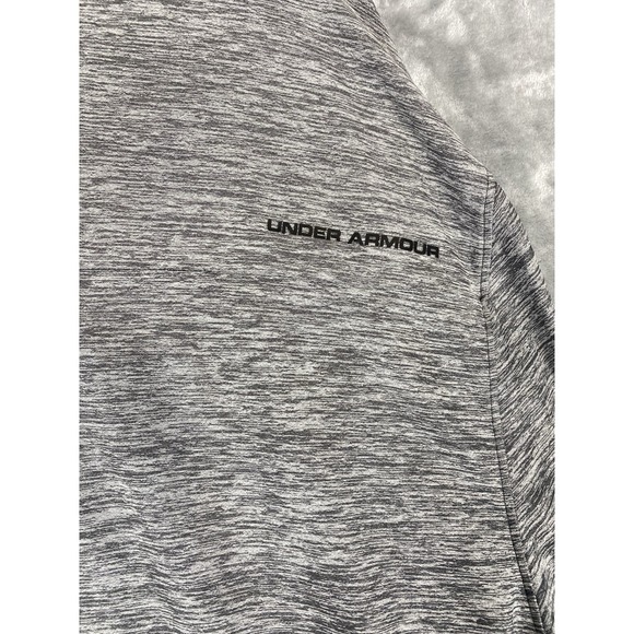 Under Armour Men's Polo Shirt 2XL Loose Heatgear Heather Gray‎ Golf - Picture 4 of 8